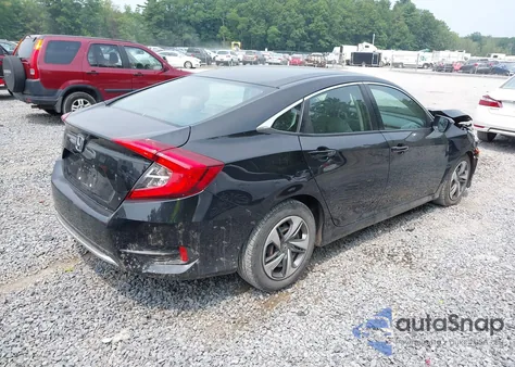 2019 Honda Civic Lx из США, поврежденный, VIN 2HGFC2F69KH524935